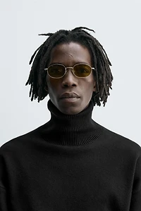 ROUND METAL SUNGLASSES