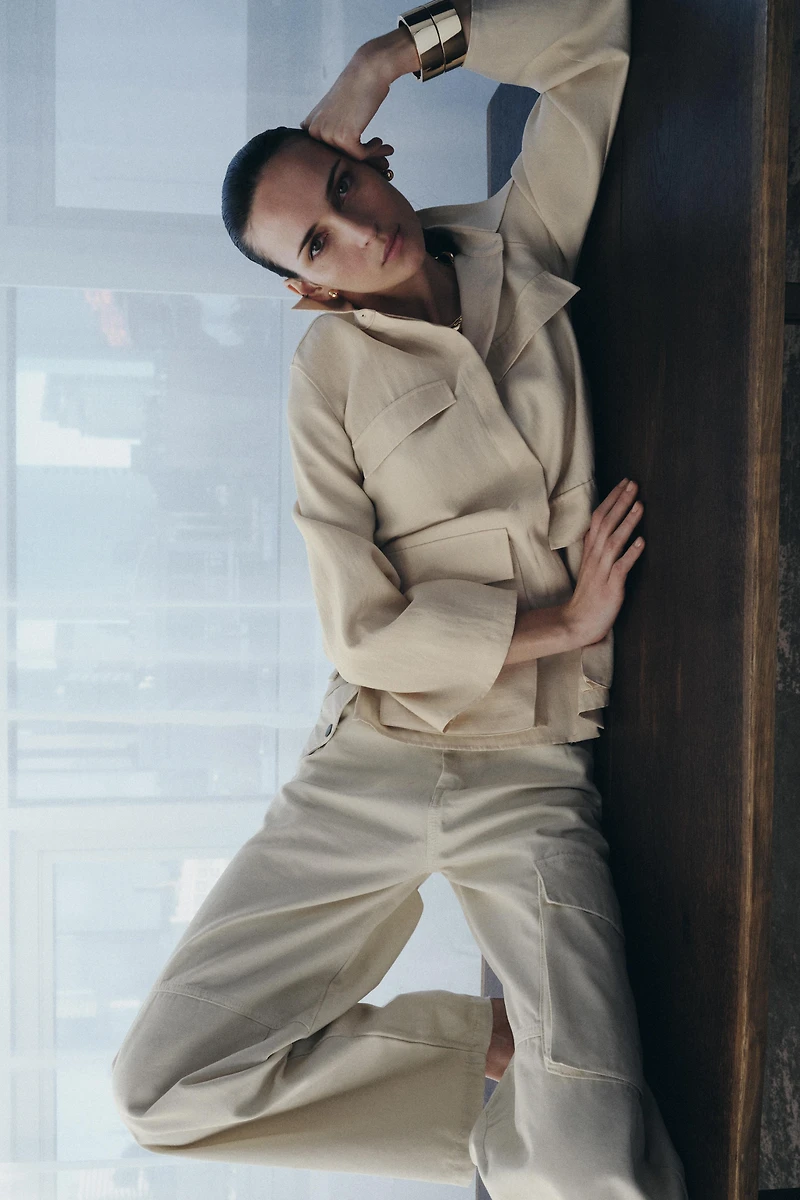 FLOWY POCKET SHIRT ZW COLLECTION