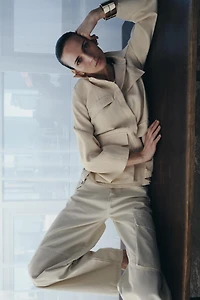 FLOWY POCKET SHIRT ZW COLLECTION