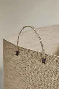 RECTANGULAR SEAGRASS BASKET