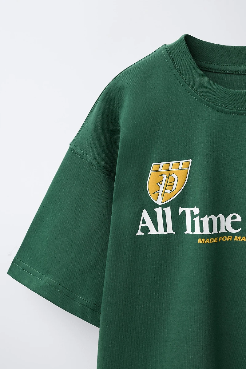 T-SHIRT IMPRIMÉ FOOTBALL
