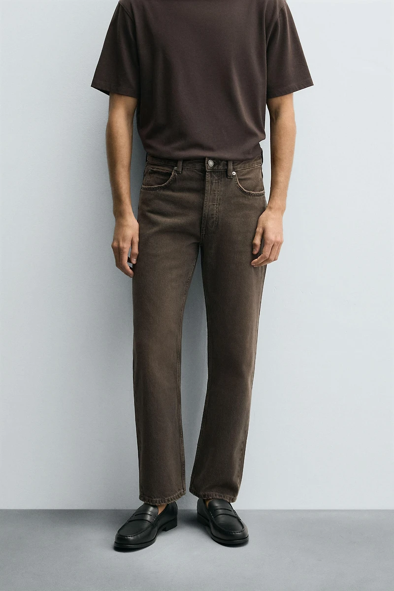 REGULAR STRAIGHT FIT JEANS
