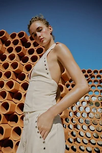 TOP HALTER ŒILLETS