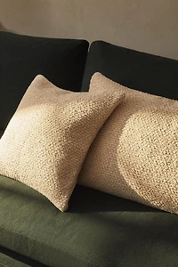 HOUSSE DE COUSSIN TRESSÉE