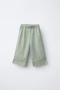 100% LINEN CULOTTE PANTS