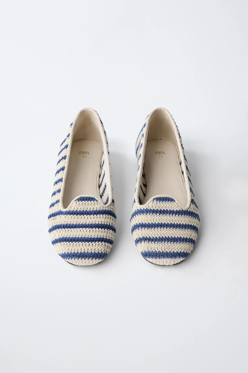 CROCHET BALLET FLATS