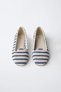 CROCHET BALLET FLATS
