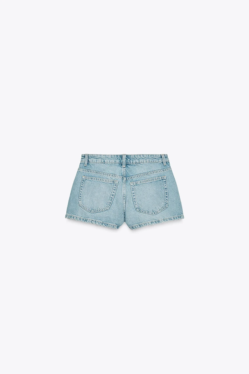 TRF CHINO DENIM SHORTS