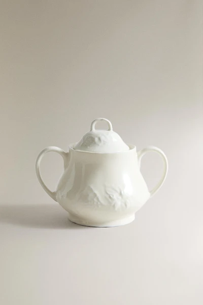 GRAPE PORCELAIN SUGAR BOWL