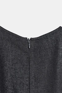 ZW COLLECTION DENIM MIDI DRESS