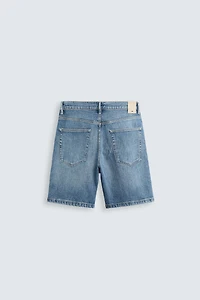 BERMUDA EN JEAN REGULAR FIT