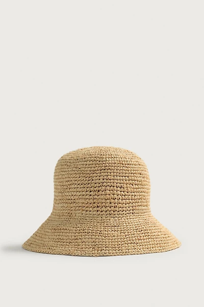 CHAPEAU BOB EN RAPHIA