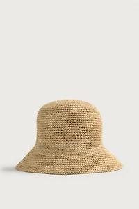 CHAPEAU BOB EN RAPHIA