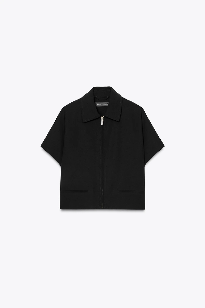 ZW COLLECTION CROPPED JACKET