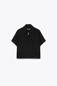 ZW COLLECTION CROPPED JACKET