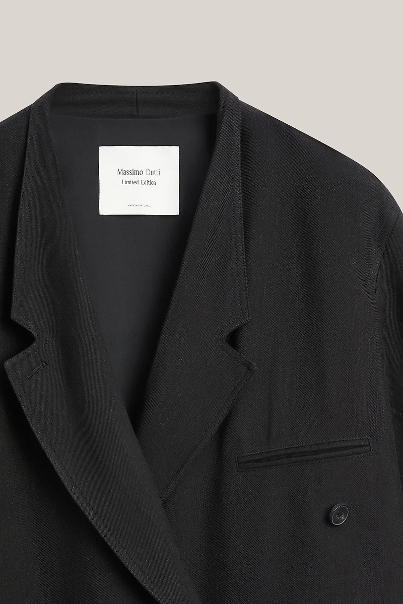 Long double-breasted trench coat - LIMITED EDITION