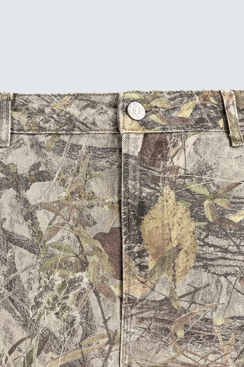 PANTALON COUVREUR IMPRIMÉ ABSTRAIT