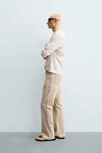 PAINT SPLATTER FLARE FIT JEANS