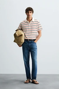 STRIPED POLO SHIRT