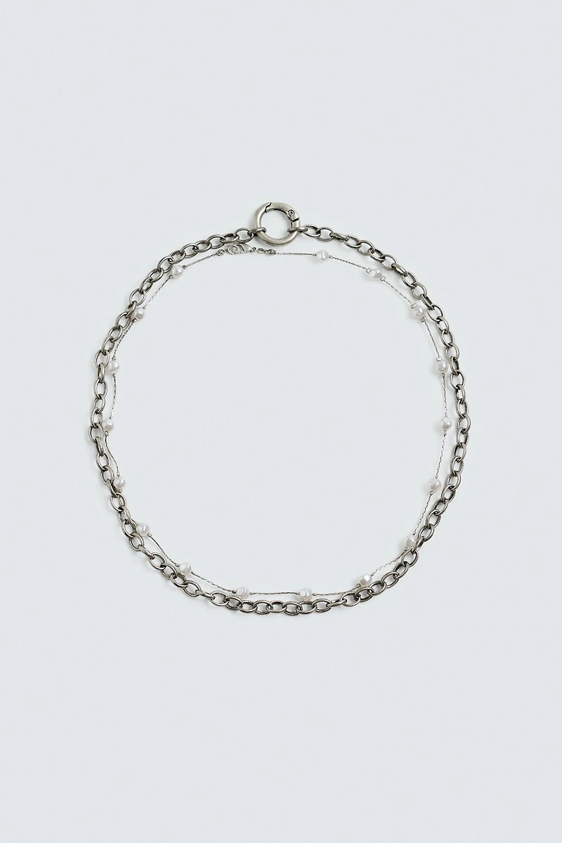 LOT DE 2 COLLIERS ASSORTIS