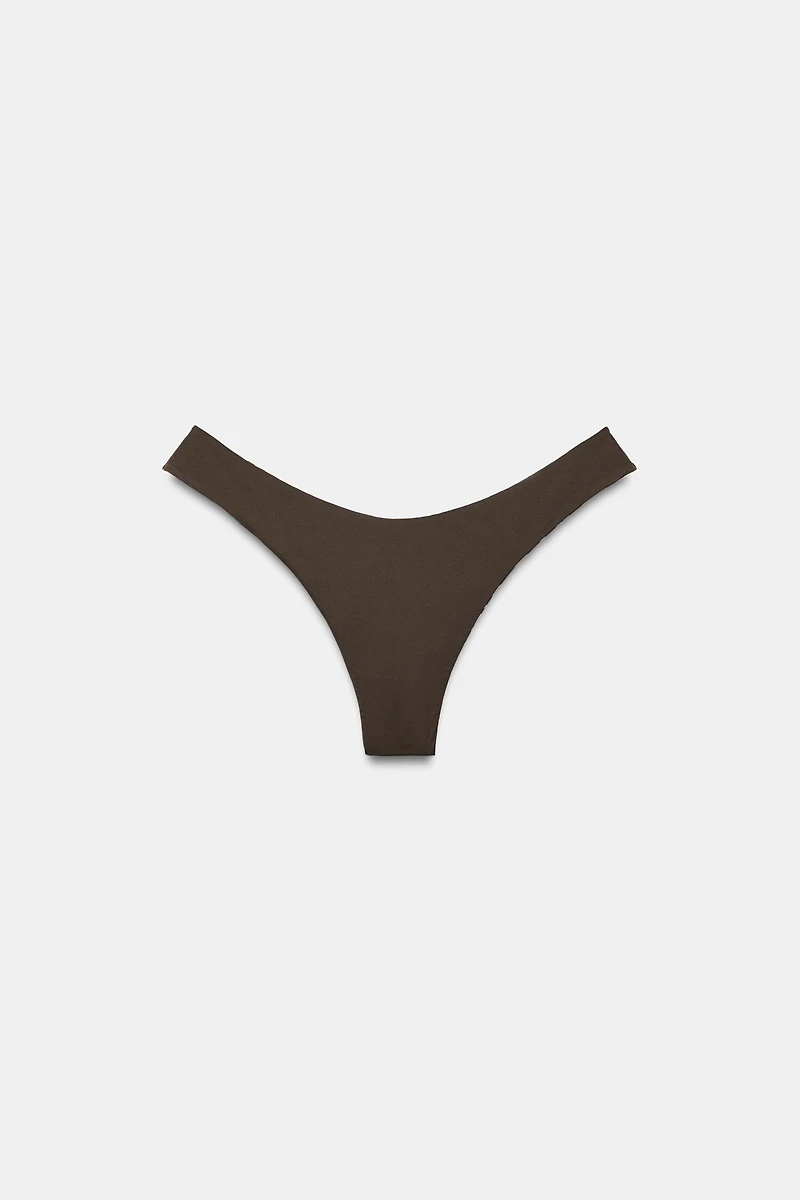 REVERSIBLE PRINT BIKINI BOTTOMS