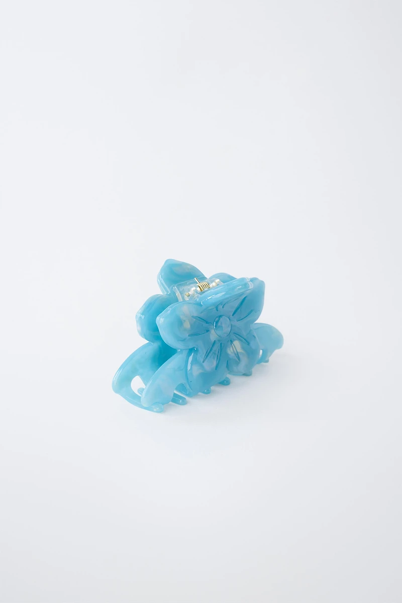 FLOWER-SHAPED HAIR CLIP