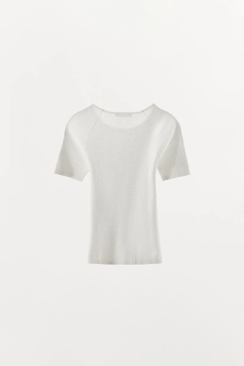 BASIC RIB T-SHIRT