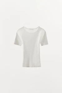 BASIC RIB T-SHIRT