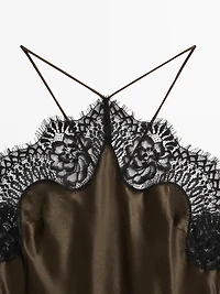 Satin camisole dress - Studio