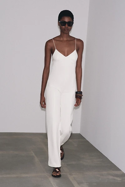 INTERLOCK LONG JUMPSUIT
