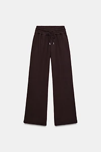 PLUSH STRAIGHT LEG PANTS