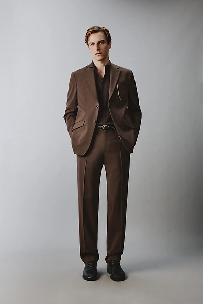 REGULAR FIT SUIT BLAZER