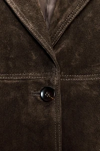 100% SUEDE COAT ZW COLLECTION LIMITED EDITION