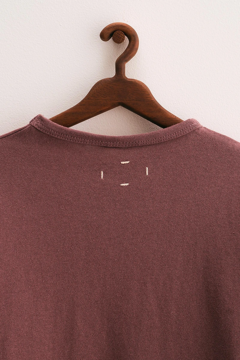 ZARA TIMELESS - PLAIN COTTON T-SHIRT