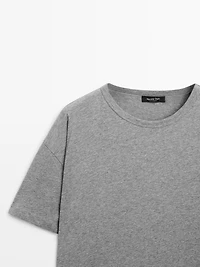 Short sleeve cotton balloon T-shirt
