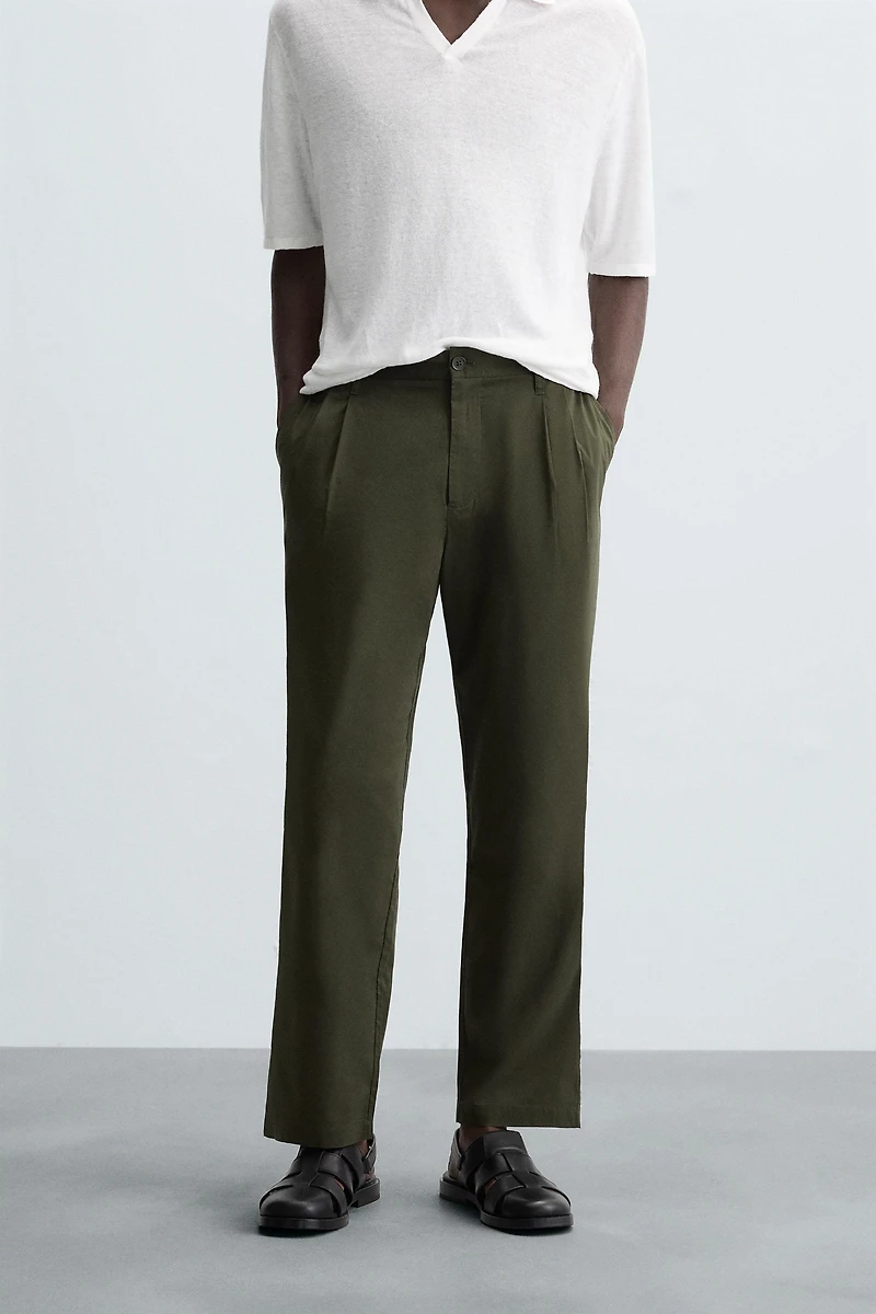 LIGHTWEIGHT RELAXED FIT PANTS