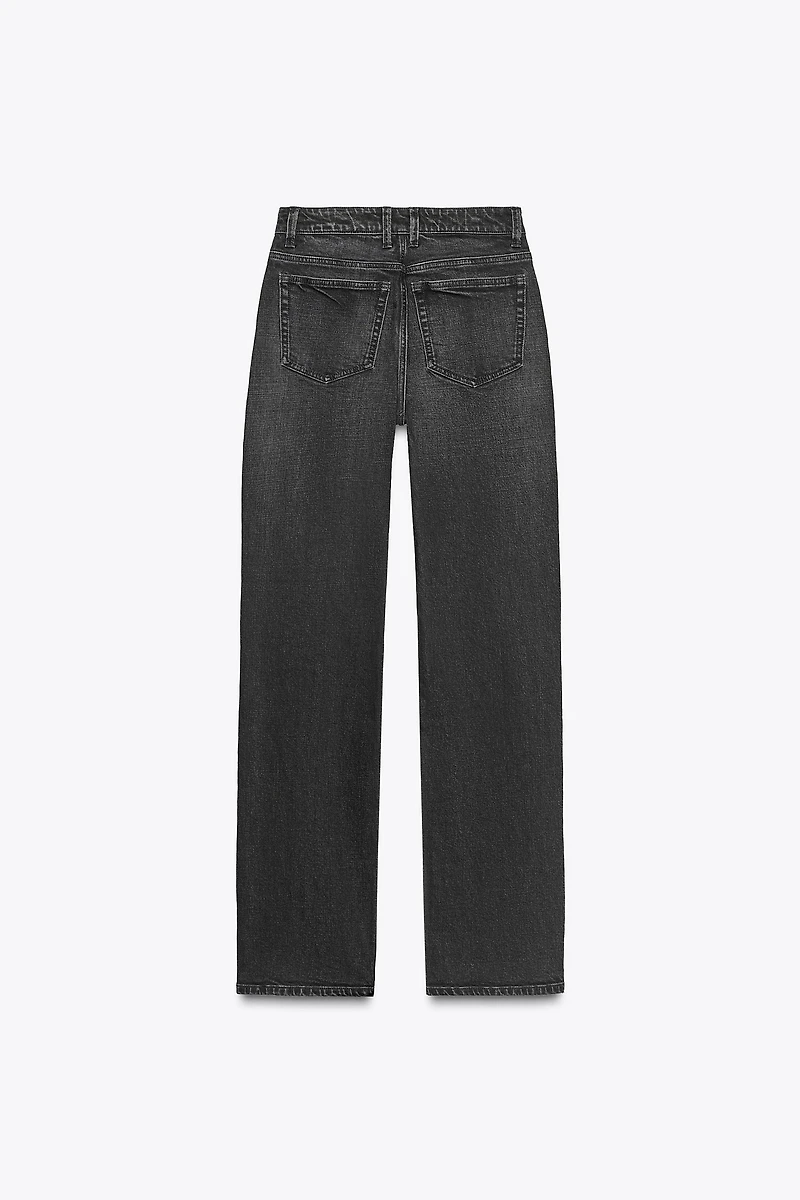 TRF HIGH WAIST STRAIGHT LEG JEANS