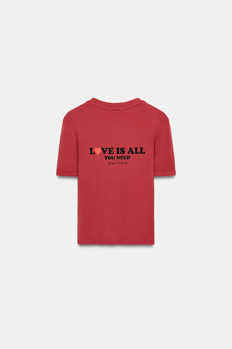FRONT TEXT T-SHIRT