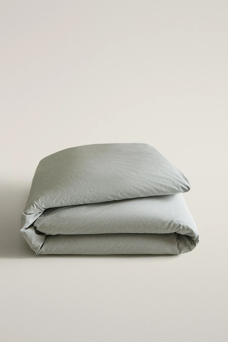 KATHARINE POLE MINI CHECK DUVET COVER