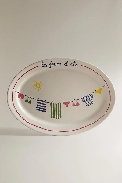 SUMMER STONEWARE SERVING DISH | DIEGO NINE
