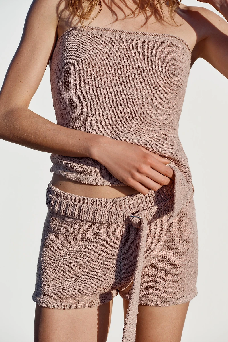 RUSTIC MINI SHORTS