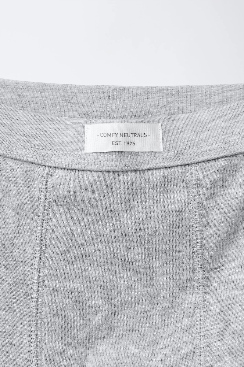 6-14 YEARS/ LONG UNDERWEAR WITH LABEL