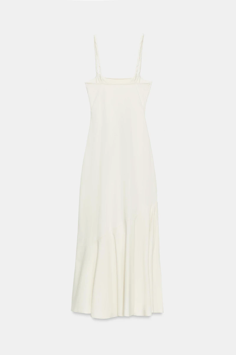 LONG DRAPED DRESS