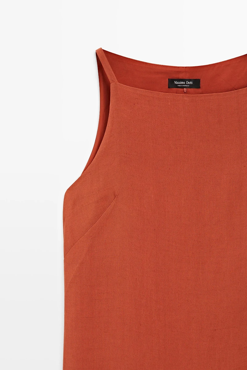 Strappy mini dress