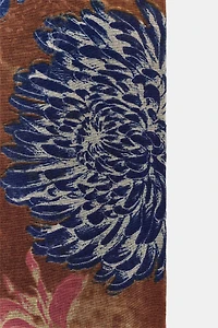 FOULARD À IMPRIMÉ PIVOINES