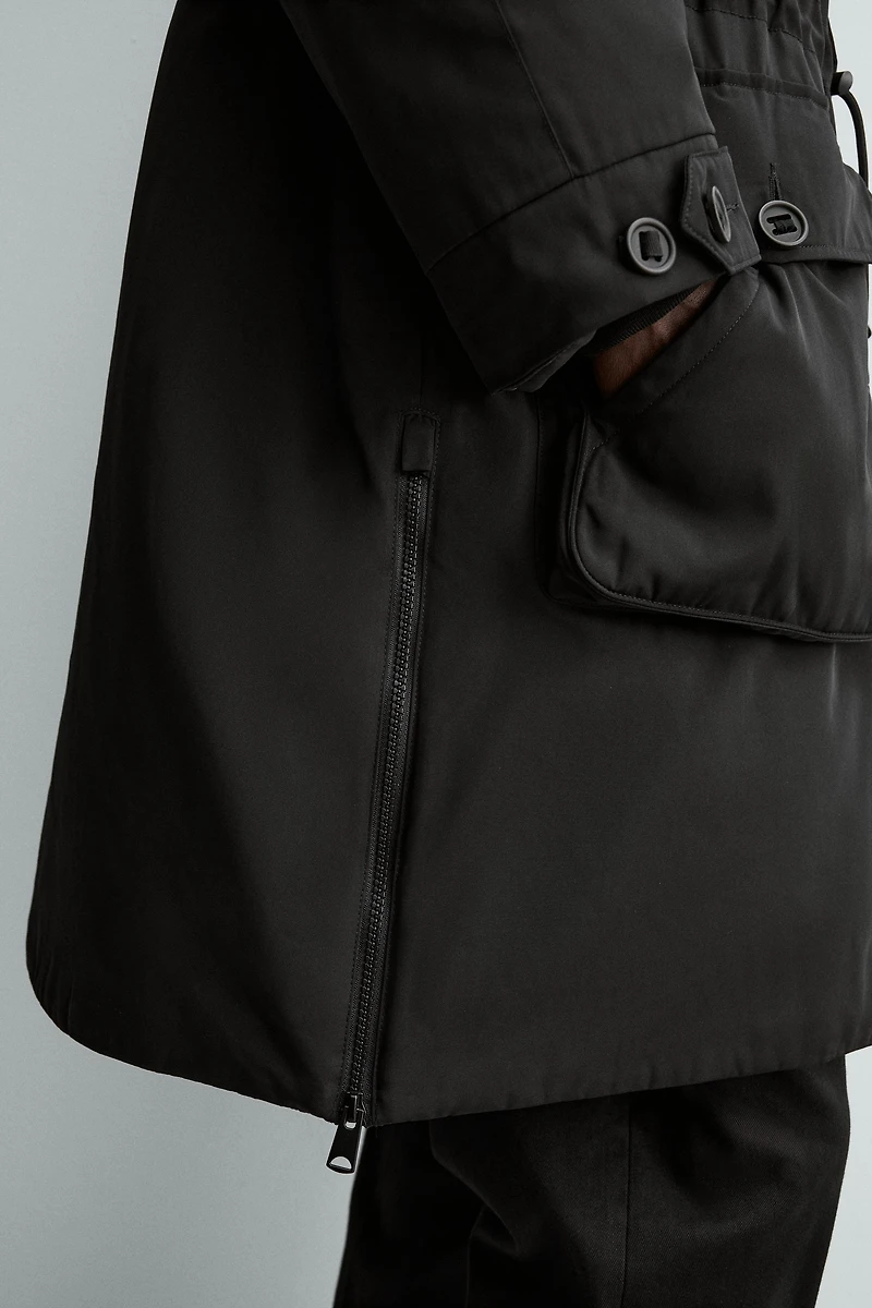 WATER REPELLENT PADDED TECHNICAL PARKA