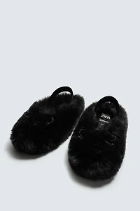 SABOTS EFFET FOURRURE HARRY LAMBERT FOR ZARA X DISNEY
