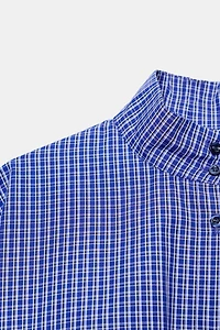 PLAID BALLOON SHIRT