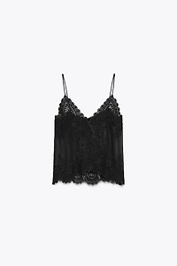 ZW COLLECTION LACE CAMISOLE TOP
