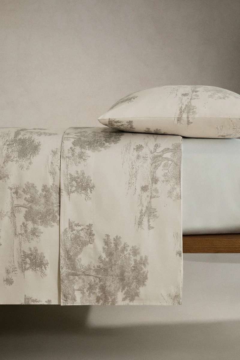 TOILE DE JOUY SATEEN DUVET COVER